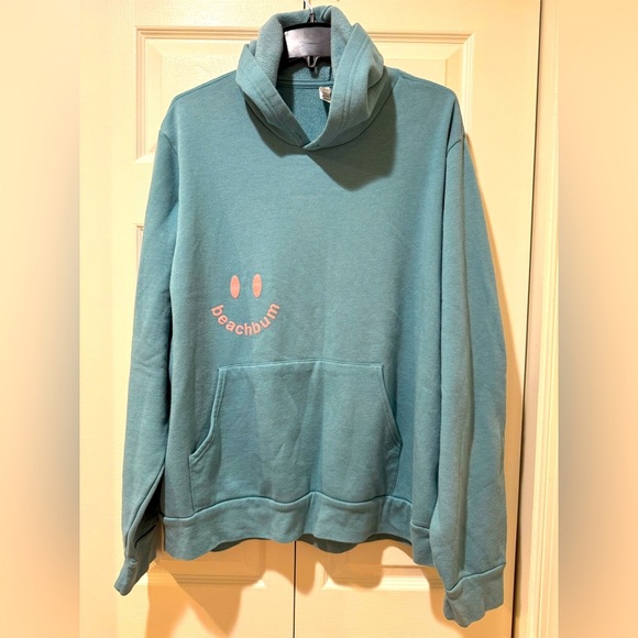 Beach bum Surf Co. Hoodie. Keep off the Dunes. Size 2x. Soft!! GUC - Picture 1 of 9